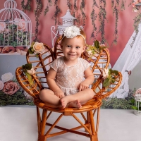 Foto miniatura do ensaio de 11 meses da Ayla