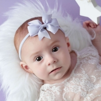 Foto miniatura do ensaio de 4 meses da Ayla