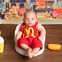 Foto miniatura do ensaio de 4 meses do Brayan