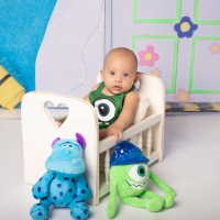 Foto miniatura do ensaio de 5 meses do Brayan