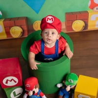 Foto miniatura do ensaio de 6 meses do Brayan