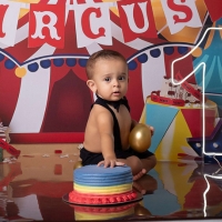 Foto miniatura do ensaio de 1 ano do Enrico