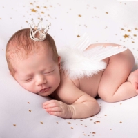 Foto miniatura do ensaio newborn da Helena