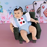 Foto miniatura do ensaio de 6 meses da Isis