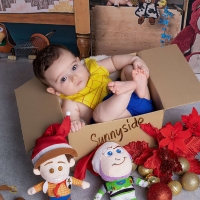 Foto miniatura do ensaio de 5 meses do Rodrigo