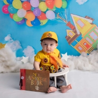 Foto miniatura do ensaio de 8 meses do Rodrigo